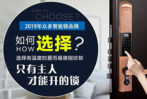2019，讓自已生活變得幸福，您還缺一把智能鎖！